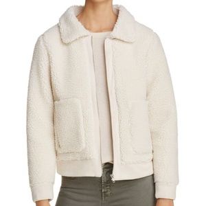 Glamorous Los Angeles Faux Shearling Bomber, XS